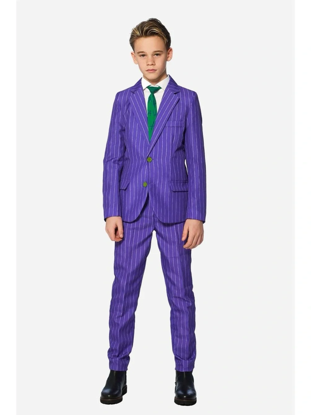 The Joker DC Costume Suit Boys Halloween XL(14-16)